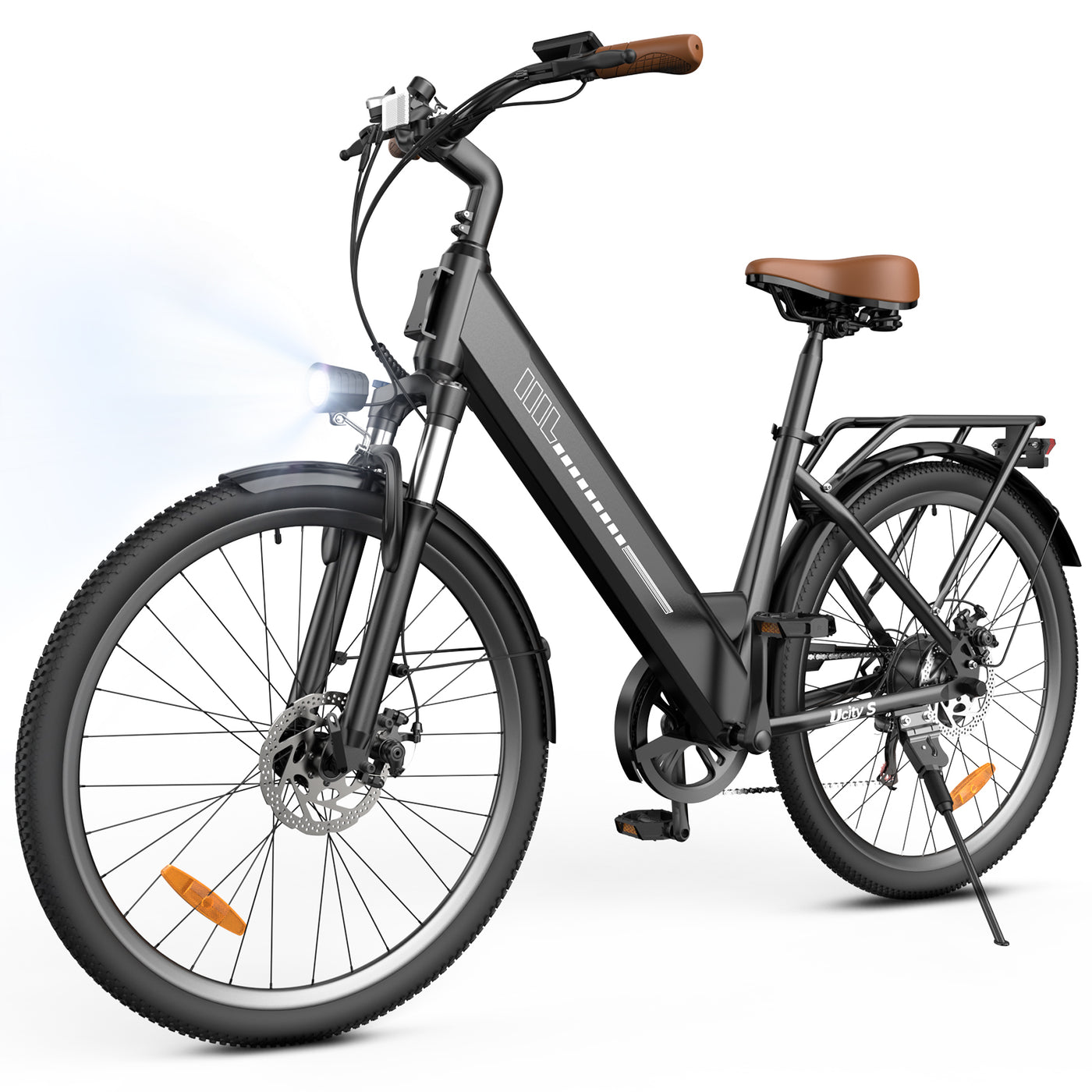 isinwheel UCityS Trekking E-Bike Mit 100KM Reichweite