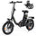 U4 Klappbares E-Bike mit Tiefem Einstieg 88km Reichweite